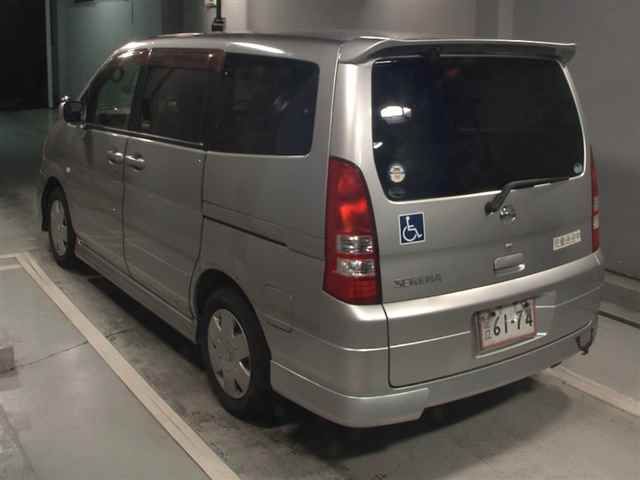 2004 Nissan Serena V-Sナビパッケージ auction photo 2