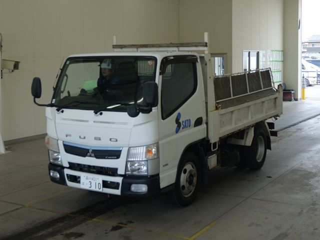 2018 Mitsubishi Fuso Canter dump Japan auction vehicle