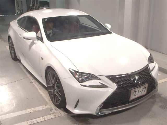 Japan Auction Vehicles 10 2015 Lexus RC300h F Sport auction photo