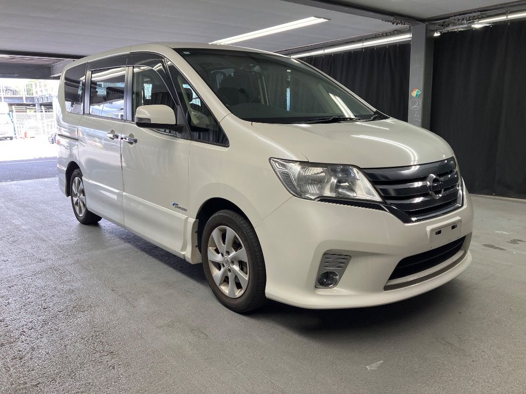 Japan Auction Vehicles 7 2012 Nissan Serena HWS S-HYBRID auction photo