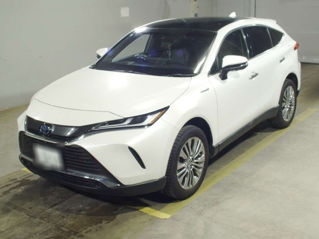 2021 Toyota Harrier Z Leather Package 4WD Japan auction vehicle