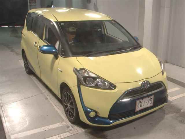 Japan Auction Vehicles 12 2015 Toyota Sienta ハイブリッドG auction photo