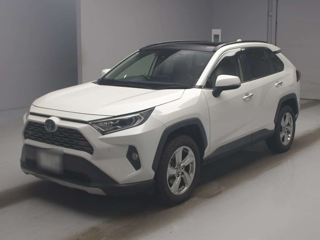 Japan Auction Vehicles 4 2021 Toyota RAV4 Hybrid G 4WD auction photo