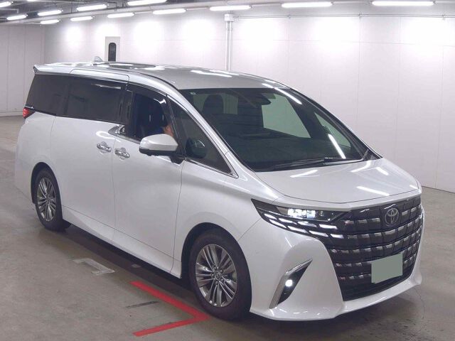 2025 Toyota Alphard Z Japan auction vehicle