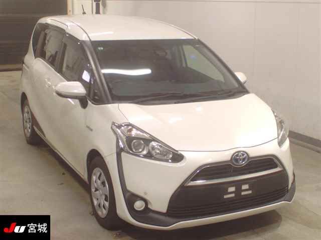 2015 Toyota Sienta ハイブリッドG Japan auction vehicle