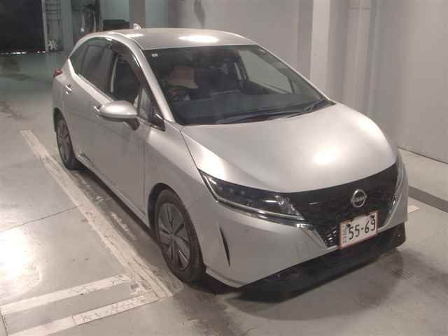 2021 Nissan Note X Japan auction vehicle