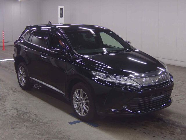 2019 Toyota Harrier premium Japan auction vehicle
