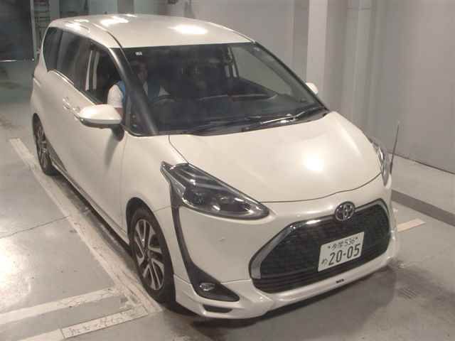 Japan Auction Vehicles 12 2019 Toyota Sienta ファンベースG auction photo