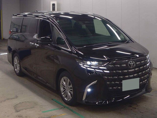 Japan Auction Vehicles 8 2025 Toyota Alphard Z auction photo