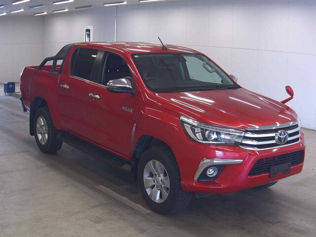 Japan Auction Vehicles 8 2018 Toyota Hilux Z 4WD auction photo