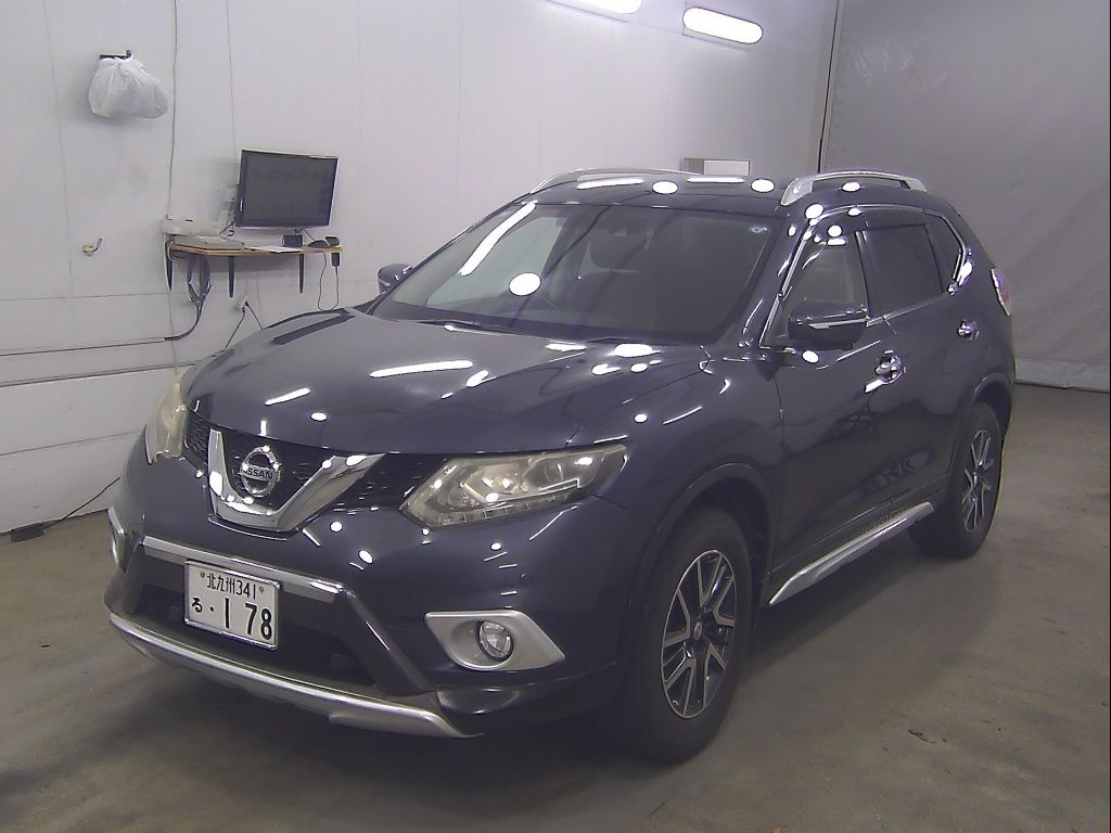 2017 Nissan X-Trail 4WD 20XエクストリーマーX Eブレーキパッケージ 5人 auction photo 4