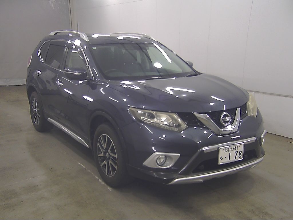 2017 Nissan X-Trail 4WD 20XエクストリーマーX Eブレーキパッケージ 5人 selected Japan auction vehicle