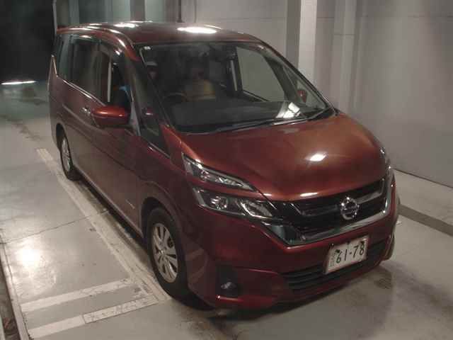 2017 Nissan Serena G Japan auction vehicle