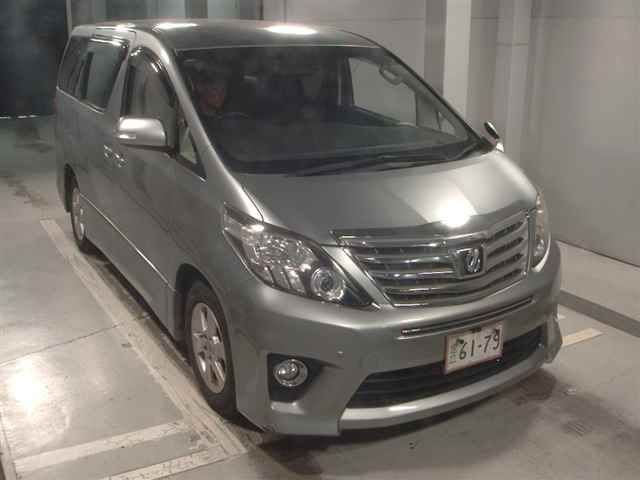 Japan Auction Vehicles 12 2013 Toyota Alphard 4WD 240S auction photo