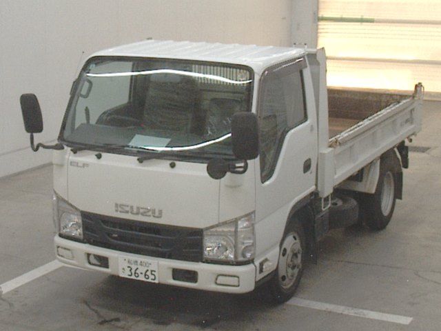 2017 Isuzu Elf dump Japan auction vehicle