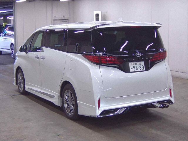 2025 Toyota Alphard Z auction photo 2
