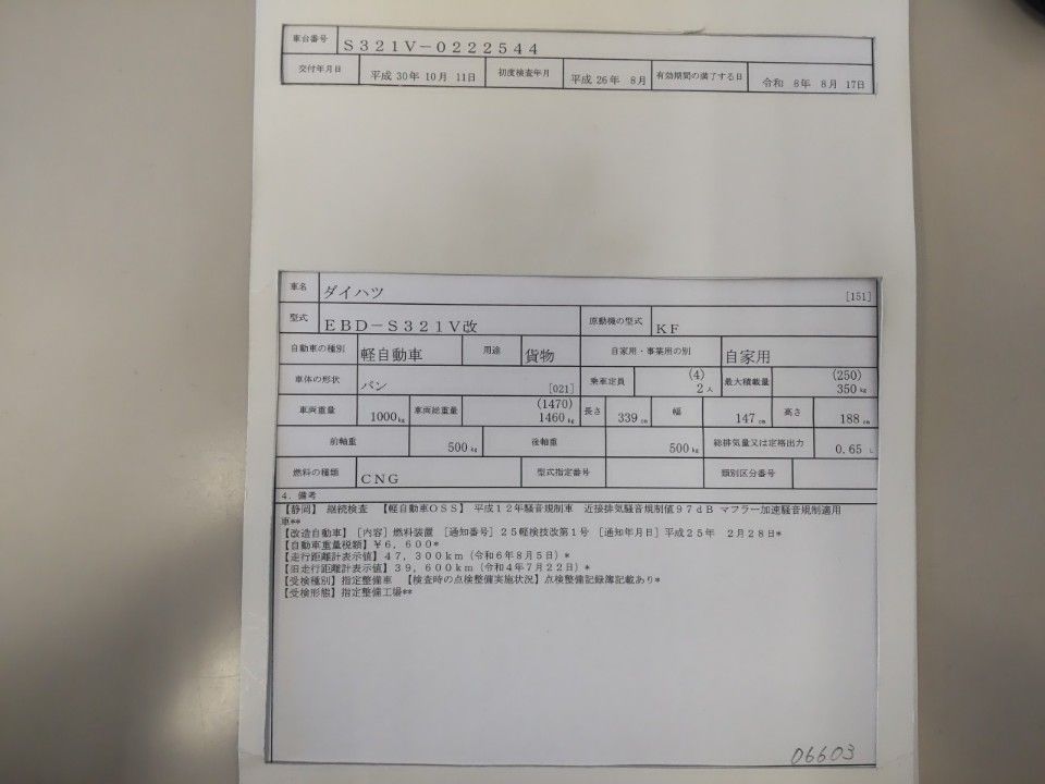 2014 Daihatsu ハイゼット カーゴ auction photo 9