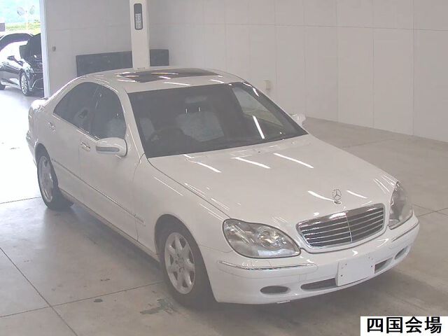 Japan Auction Vehicles 8 2000 Mercedes-Benz S-Class S320 auction photo