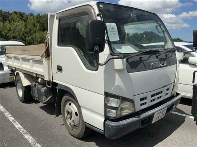 Japan Auction Vehicles 5 2006 Isuzu Elf トラック ダンプ auction photo