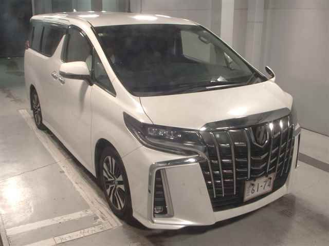 Japan Auction Vehicles 12 2019 Toyota Alphard S Cパッケージ auction photo