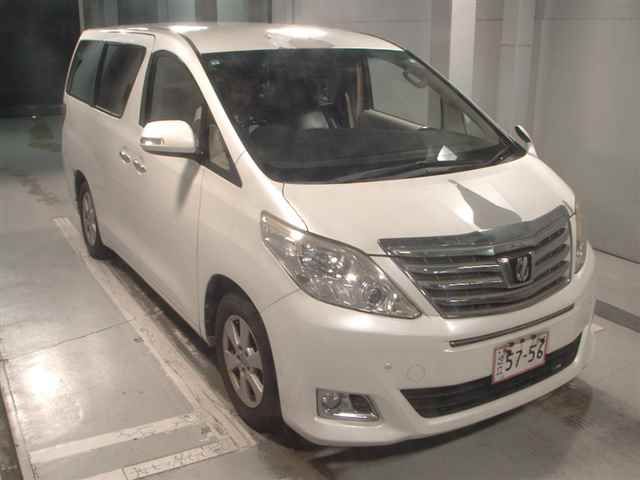 Japan Auction Vehicles 12 2013 Toyota Alphard 240X auction photo