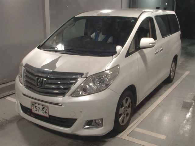 2013 Toyota Alphard 240X auction photo 4