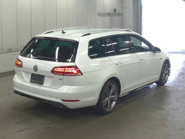 2017 Volkswagen VW ゴルフ ヴァリアントTSI RラインDCCパッケージ auction photo 3