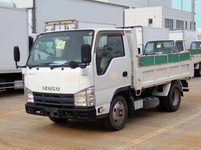 Japan Auction Vehicles 16 2010 Isuzu Elf 3.0T Dump Truck auction photo