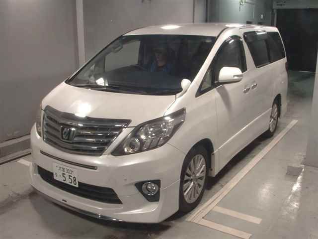 2012 Toyota Alphard 240S auction photo 4