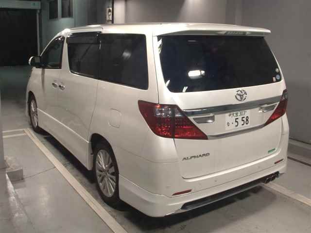 2012 Toyota Alphard 240S auction photo 2