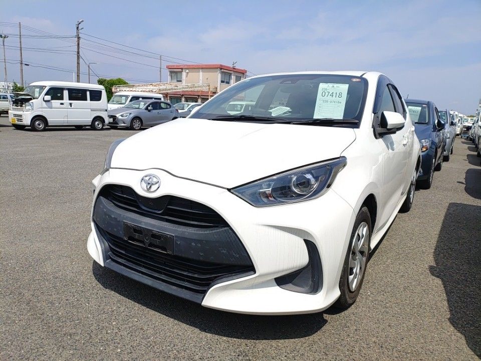 2021 Toyota Yaris Japan auction vehicle