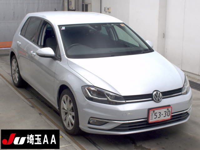 Japan Auction Vehicles 12 2018 Volkswagen ゴルフ TSI Comfortline Tech auction photo