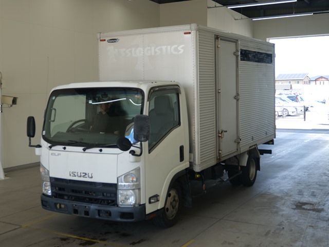 2009 Isuzu Elf アルミバン Japan auction vehicle