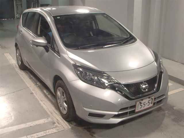 2020 Nissan Note X V Selection Japan auction vehicle