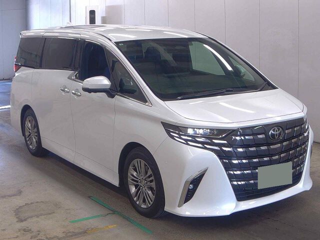 Japan Auction Vehicles 8 2025 Toyota Alphard Z auction photo