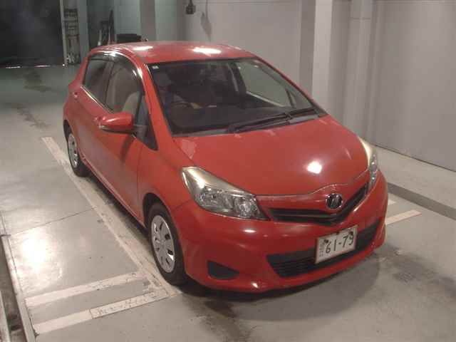 Japan Auction Vehicles 12 2014 Toyota Vitz Fスマイルエディション auction photo