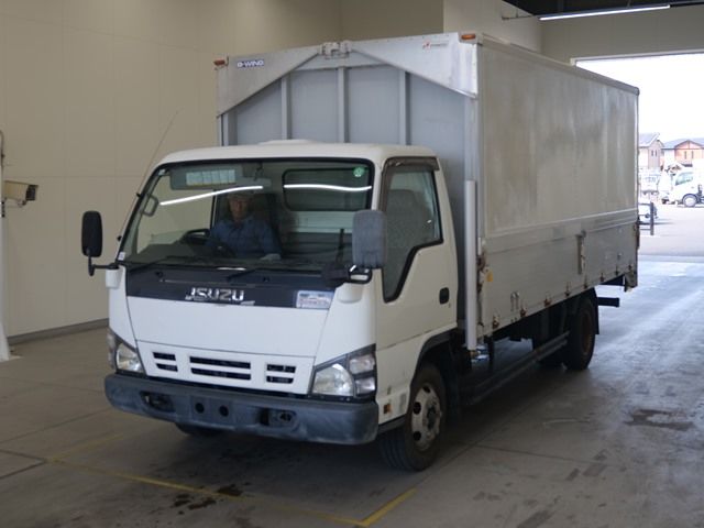 2005 Isuzu Elf アルミウイング Japan auction vehicle
