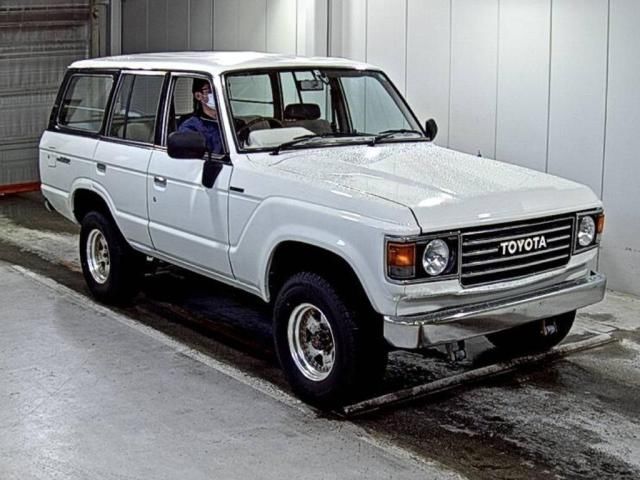 Japan Auction Vehicles 5 1986 Toyota Land Cruiser 60 GX Diesel 4WD auction photo