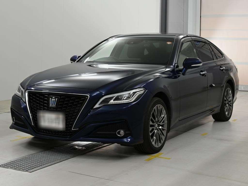 Japan Auction Vehicles 14 2021 Toyota Crown G-Executive Four 4WD auction photo