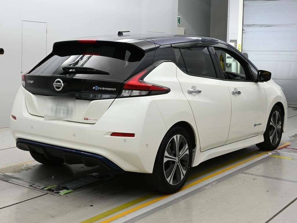 2018 Nissan Leaf X auction photo 2