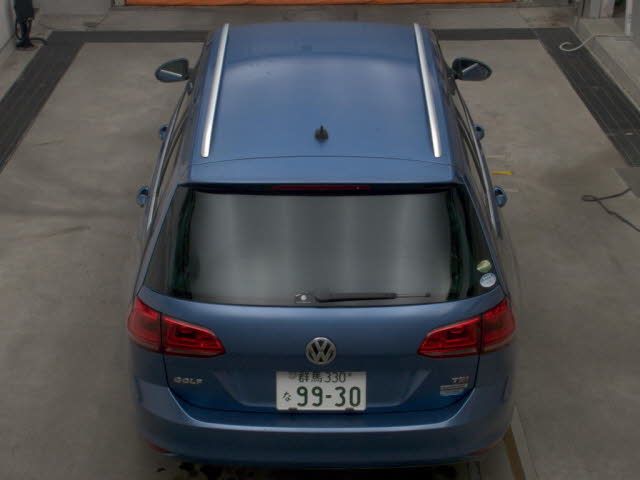 2014 Volkswagen ゴルフW ヴァリアント TSIハイラインブル auction photo 7