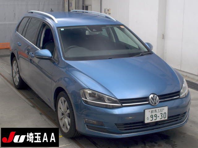 Japan Auction Vehicles 11 2014 Volkswagen ゴルフW ヴァリアント TSIハイラインブル auction photo