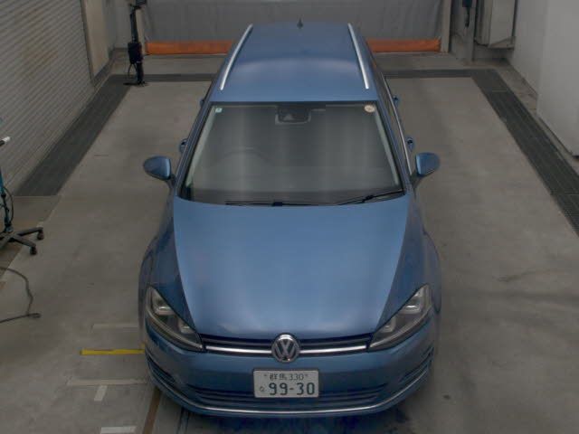 2014 Volkswagen ゴルフW ヴァリアント TSIハイラインブル auction photo 6