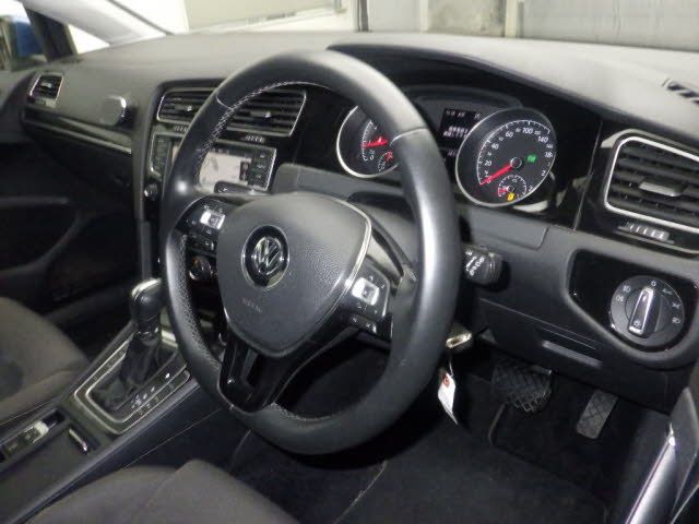 2014 Volkswagen ゴルフW ヴァリアント TSIハイラインブル auction photo 3