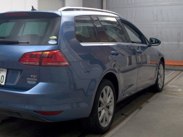2014 Volkswagen ゴルフW ヴァリアント TSIハイラインブル auction photo 5