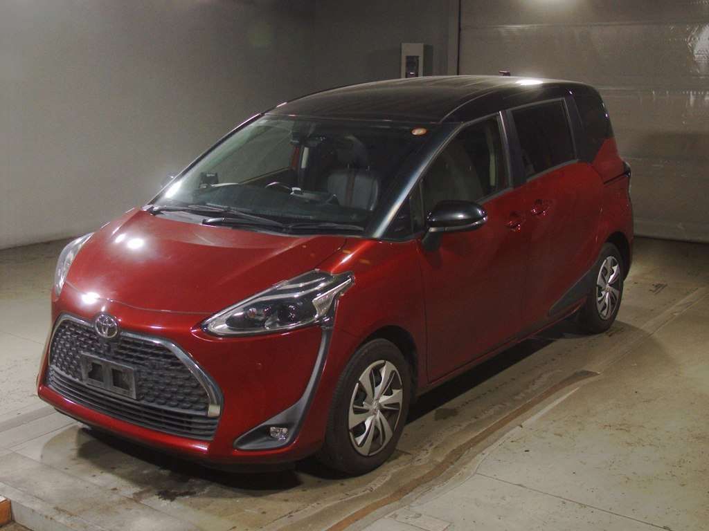 Japan Auction Vehicles 4 2020 Toyota Sienta G クエロ auction photo