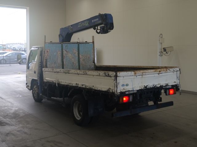2012 Isuzu Elf ヒラ.クレーン3ダン auction photo 2