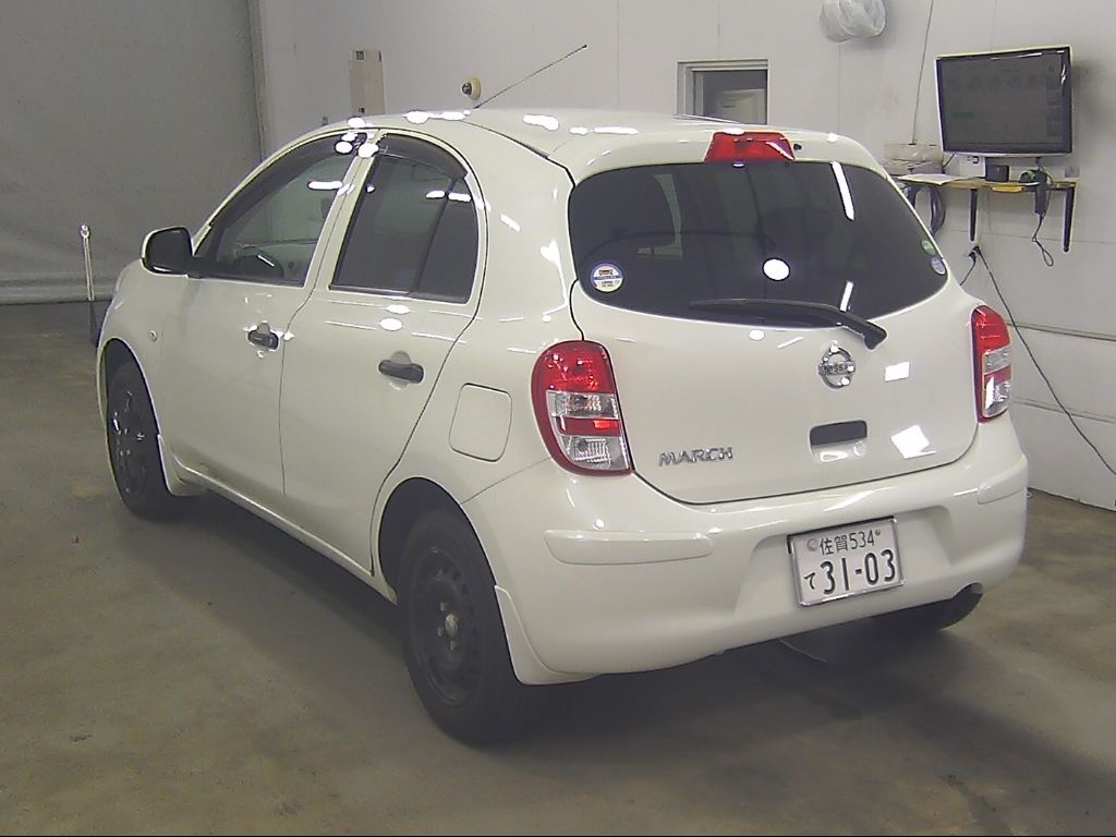2012 Nissan マーチ 5HB 12S Vパッケージ auction photo 5