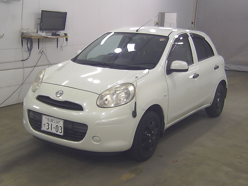 2012 Nissan マーチ 5HB 12S Vパッケージ auction photo 4