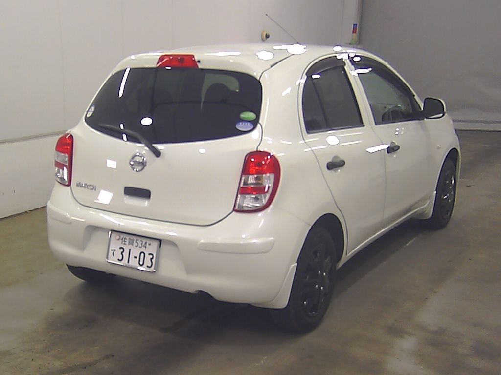2012 Nissan マーチ 5HB 12S Vパッケージ auction photo 2